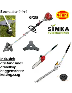 Bosmaaier Simka 4-in-1 Gx35