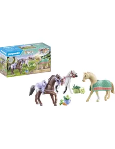 Playmobil 3 Paarden Met Accessoires 71356