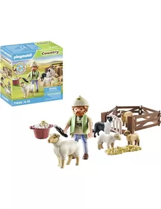 Playmobil Jonge Herder Met Schapen 71444