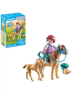 Playmobil Kind Met Pony En Veulen 71498