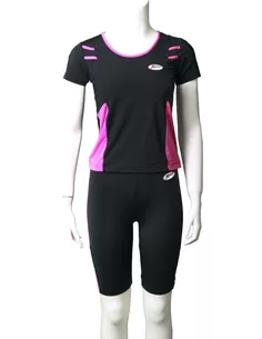 X-Tract Fitnessset Pink/zwart