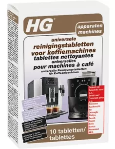 HG Universele Reinigingstabletten Voor Koffiemachines
