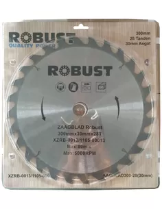 Zaagblad Robust XZRB-0013 300Mm X 30Mm X 28T