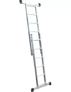 Steiger - Laddercombinatie 2 X 6 Treden + Platform 1,20M